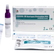 COVID-19 antigeenin havaitsemissarja (kolloidinen kulta)