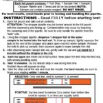 veden bakteeritesti testiliuska käyttö ohje vesinäyte